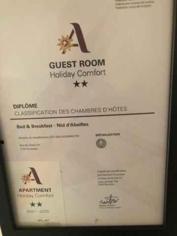 Apartmán Nid D'Abeilles Tramelan Exteriér fotografie